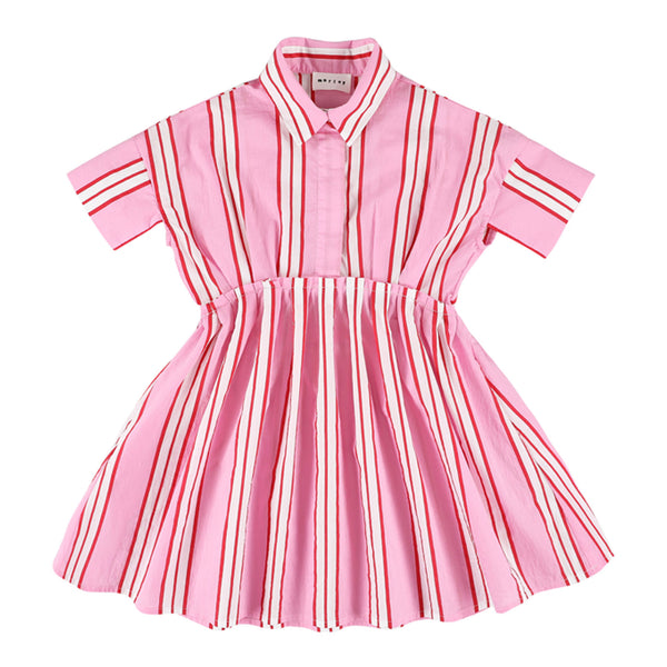 Morley XOE Long Girls Dress Pink