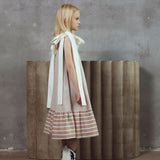 Unlabel Belle Dress Cacao Stripes