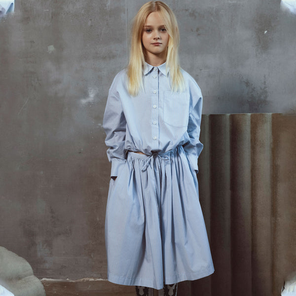 Unlabel Lynn Skirt Blue/Milk Stripes