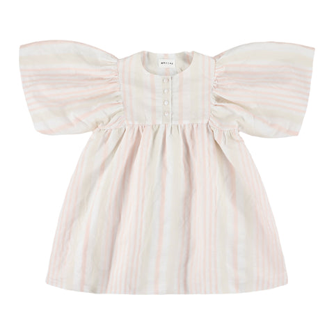 Morley YDOL Dress With Balloonsleeves Pink