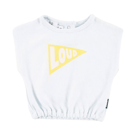 Loud Apparel Anacapri Baby Top Relaxed Fit Delicate Blue