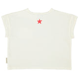 Piupiuchick T'Shirt Ecru W/ "Peace" Print