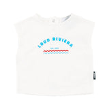 Loud Apparel Fenicia Baby T-Shirt Relaxed Fit Gardenia