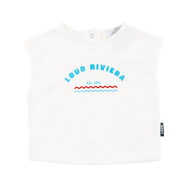 Loud Apparel Fenicia Baby T-Shirt Relaxed Fit Gardenia