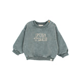 Buho BB Fun Sweatshirt Slate Green