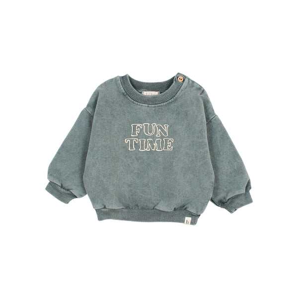 Buho BB Fun Sweatshirt Slate Green