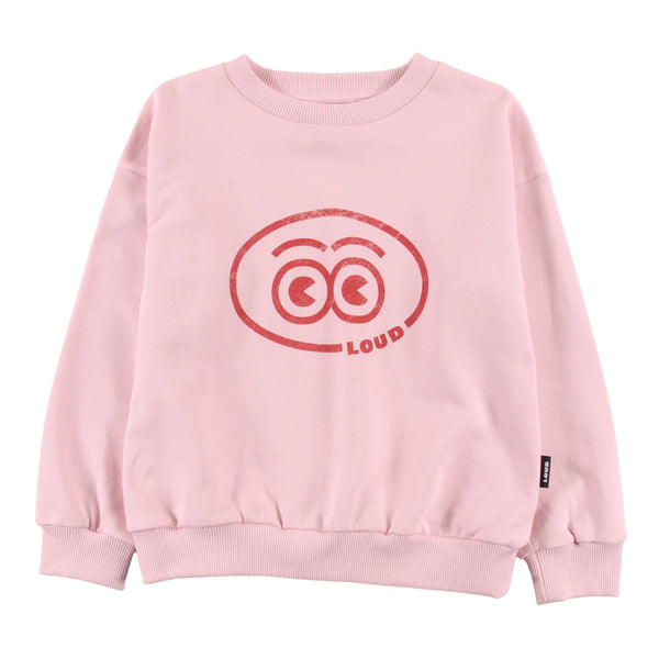 Loud Apparel Luigi Sweater Relaxed Fit Orchid Pink