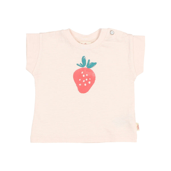 Buho BB Fresa T-Shirt Cream Pink