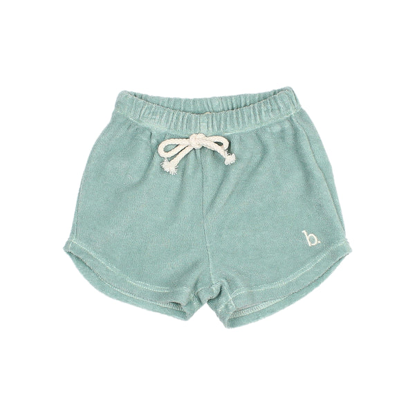 Buho BB Terry Shorts Green Moss