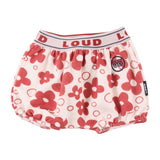 Loud Apparel Nostalgia Baby Bloomers Relaxed Fit Flower Aop