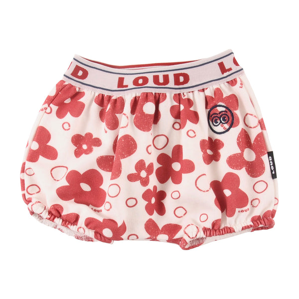 Loud Apparel Nostalgia Baby Bloomers Relaxed Fit Flower Aop