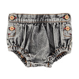 Piupiuchick Baby Shorties Washed Black Denim