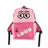 Loud Apparel Banana Rucksack 2 Tone Pink