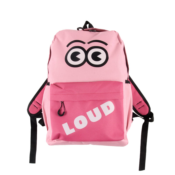 Loud Apparel Banana Rucksack 2 Tone Pink
