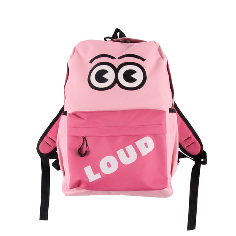 Loud Apparel Banana Rucksack 2 Tone Pink