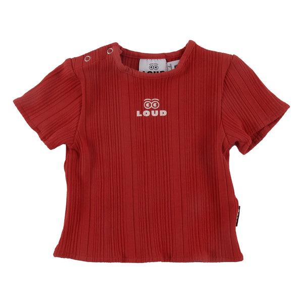 Loud Apparel Gusto Baby T-Shirt Regular Fit Red