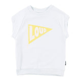 Loud Apparel Amalfi Top Sleeveless Raglan Delicate Blue