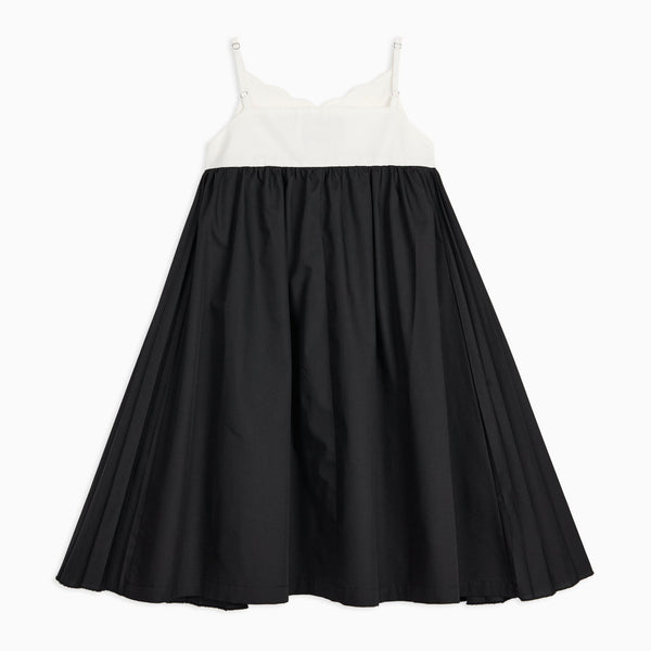 Wolf & Rita Girl Dress Caiana Woven Ash