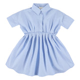 Morley XOE Long Girls Dress Bleu