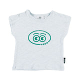 Loud Apparel Fontelina Baby T-Shirt Relaxed Fit Delicate Blue