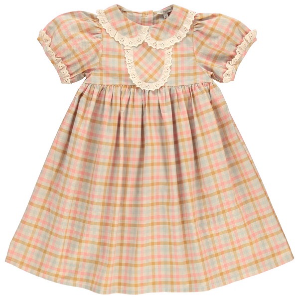 Bebe Organic Camille Dress Sweet Checks