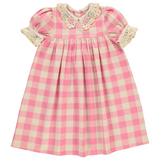 Bebe Organic Anais Special Dress Bombom Check