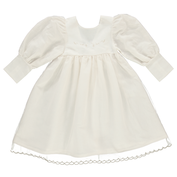Bebe Organic Lou-Anne Special Dress Embroidered Tulle