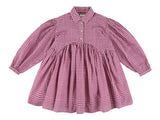 Morley Vivian Dress With Collar And Buttonpath Lilac