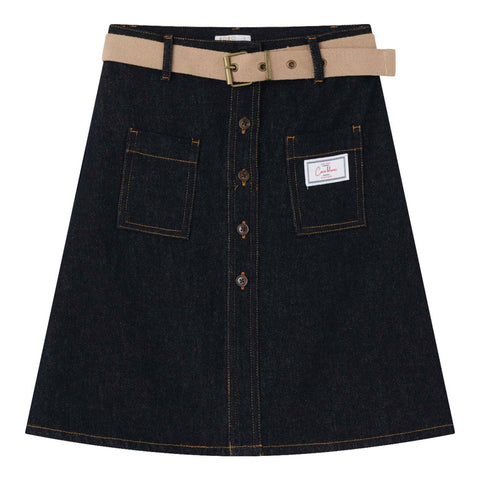 Coco Blanc Denim Skirt | AW26