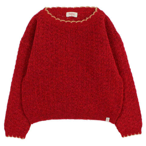 Buho Girly Jumper Cherry by Búho Barcelona