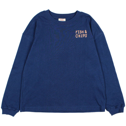 Buho Chips T-Shirt Marine by Búho Barcelona