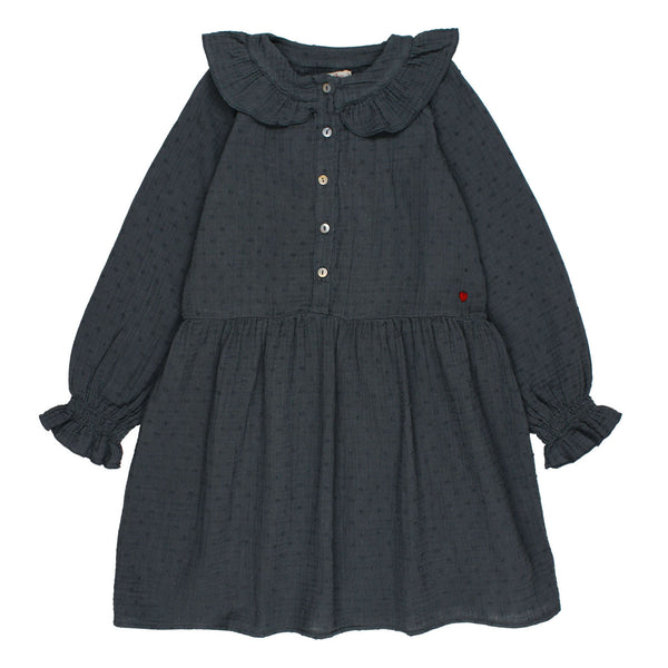 Buho Plumeti Dress Whale by Búho Barcelona
