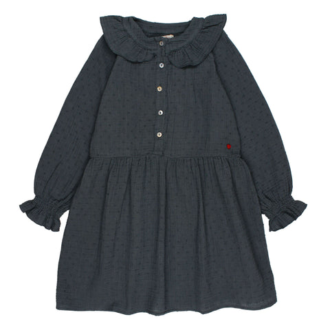 Buho Plumeti Dress Whale by Búho Barcelona