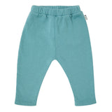 Tocoto Vintage Plush Baby Pants Dark Green