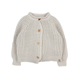 Buho BB Soft Knit Cardigan Light Grey