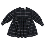 Morley Zeyneb Long Girls Sleeve Dress Bleu