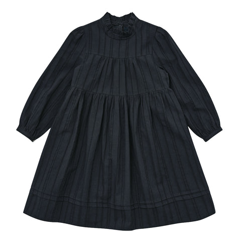 Louisiella Girl Ciel Dress Navy