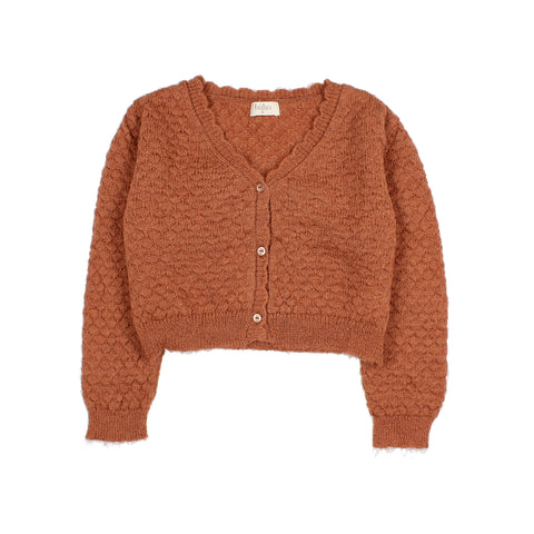 Buho Boho Cardigan Terracota