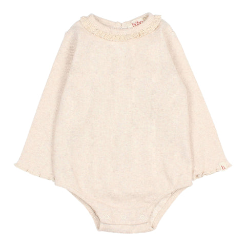 Buho BB Soft Rib Bodysuit Natural by Búho Barcelona