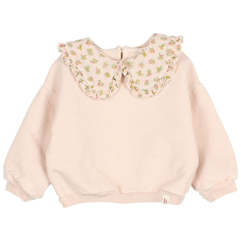 Buho BB Cottage Sweatshirt Cream Pink by Búho Barcelona