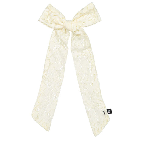 Knot Hairbands Chantilly Bow // Cream