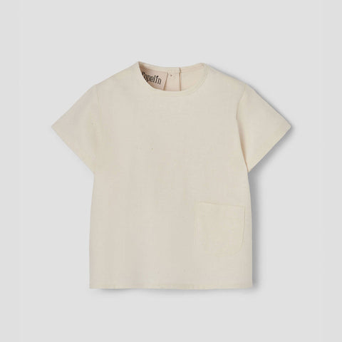 Popelin Off-White Shirt With Pocket ||54.4