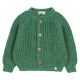 Buho BB Soft Knit Cardigan Forest Green by Búho Barcelona