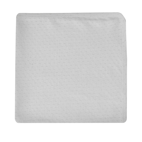 Quincy Mae Pointelle Baby Blanket || Cloud