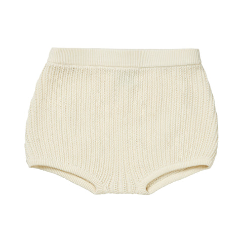 Fub Baby Pointelle Rib Bloomers ecru