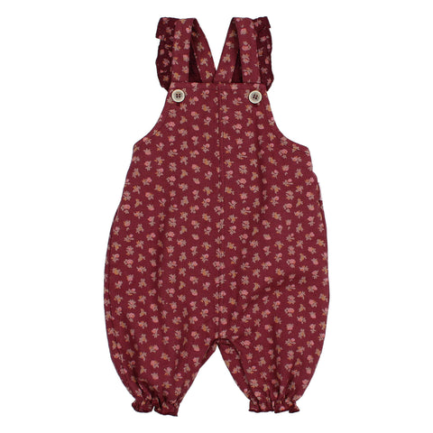 Buho BB Cottage Dungaree Pomegranate by Búho Barcelona