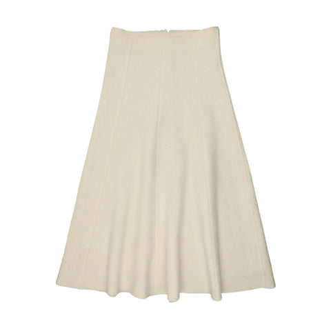 Coco Blanc Boucle Skirt Cream