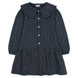 Buho Cottage Maxi Dress Navy by Búho Barcelona
