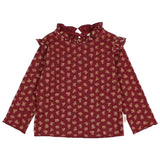 Buho Cottage Rib T-Shirt Pomegranate by Búho Barcelona