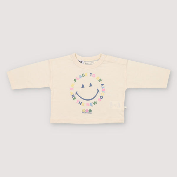 The New Society Happy Place Baby T-Shirt